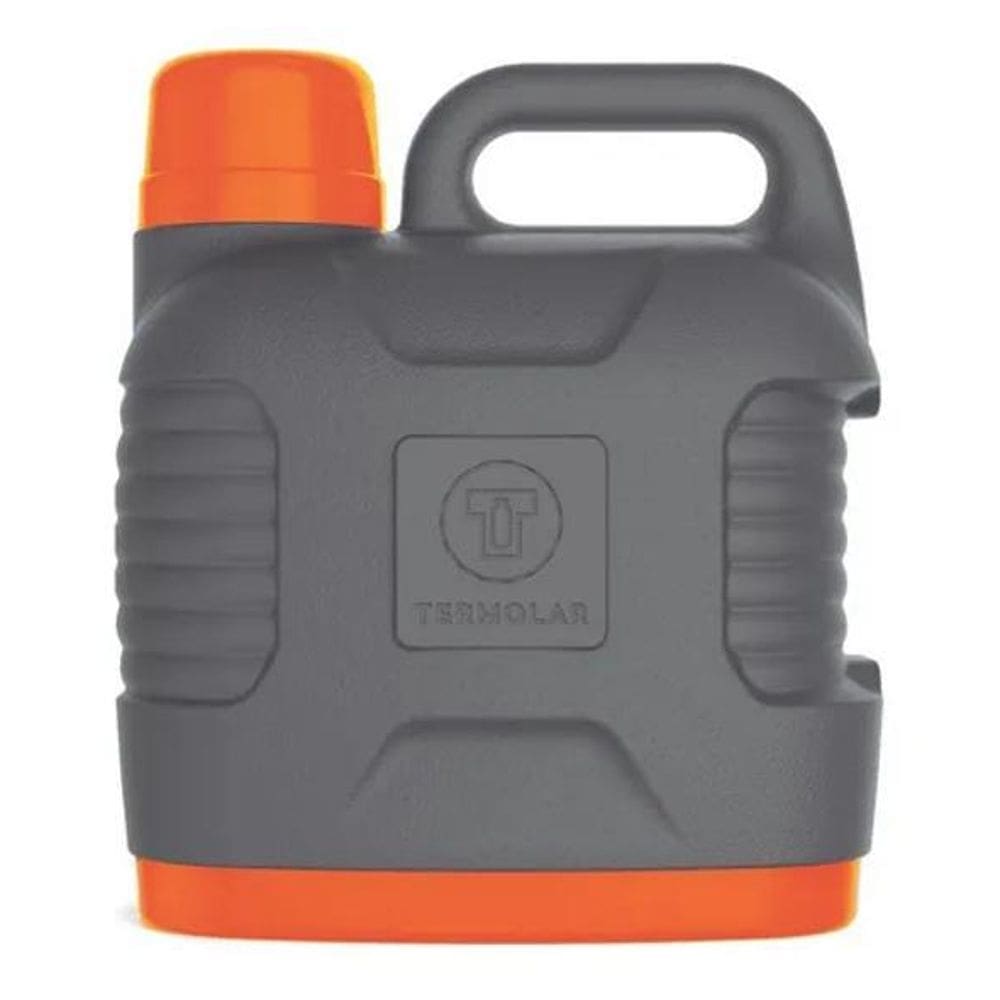 10X Garrafao Termolar 5 Litros Cor Cinza