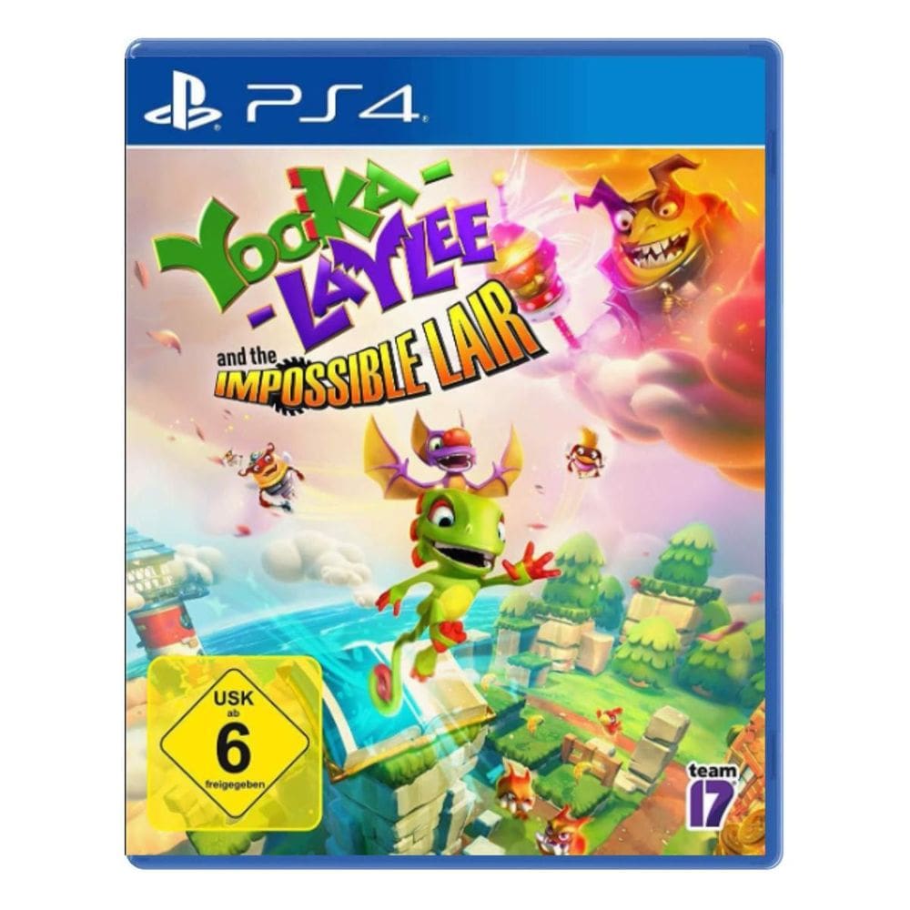 Jogo Yooka Laylee And The Impossible Lair Ps4 Europeu