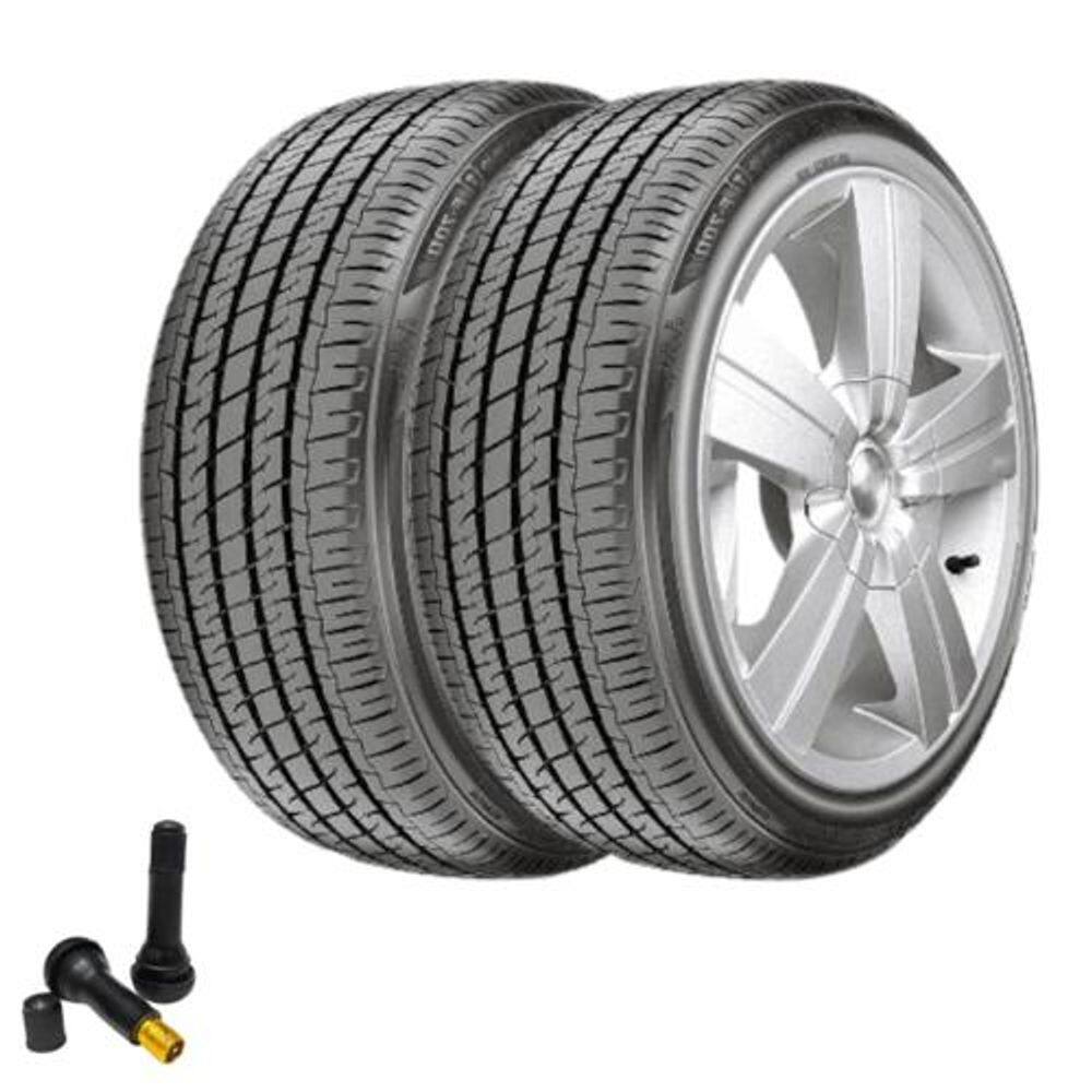 Combo 2 Pneus 215/45r17 F700+ Firestone + Bico Valvula Tr414