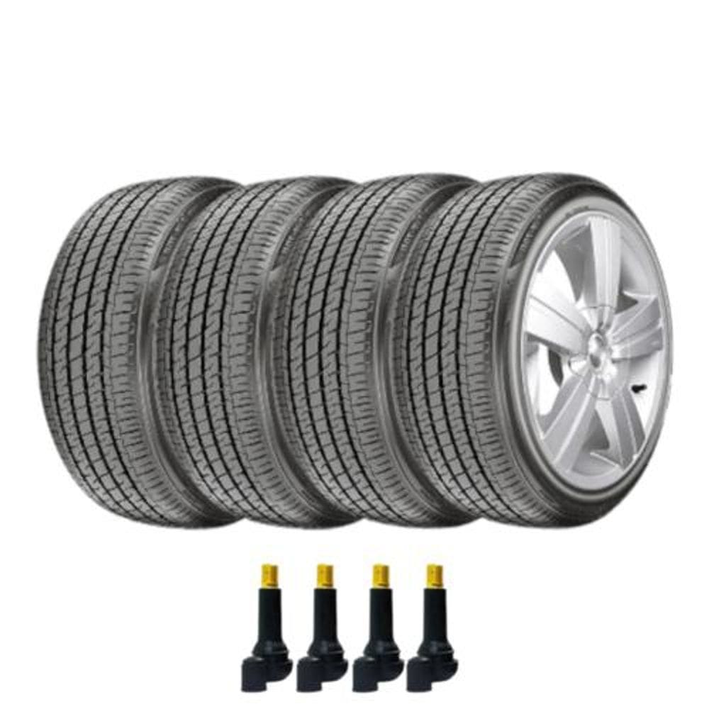 Combo 4 Pneus 215/45r17 F700+ Firestone + Bico Valvula Tr414