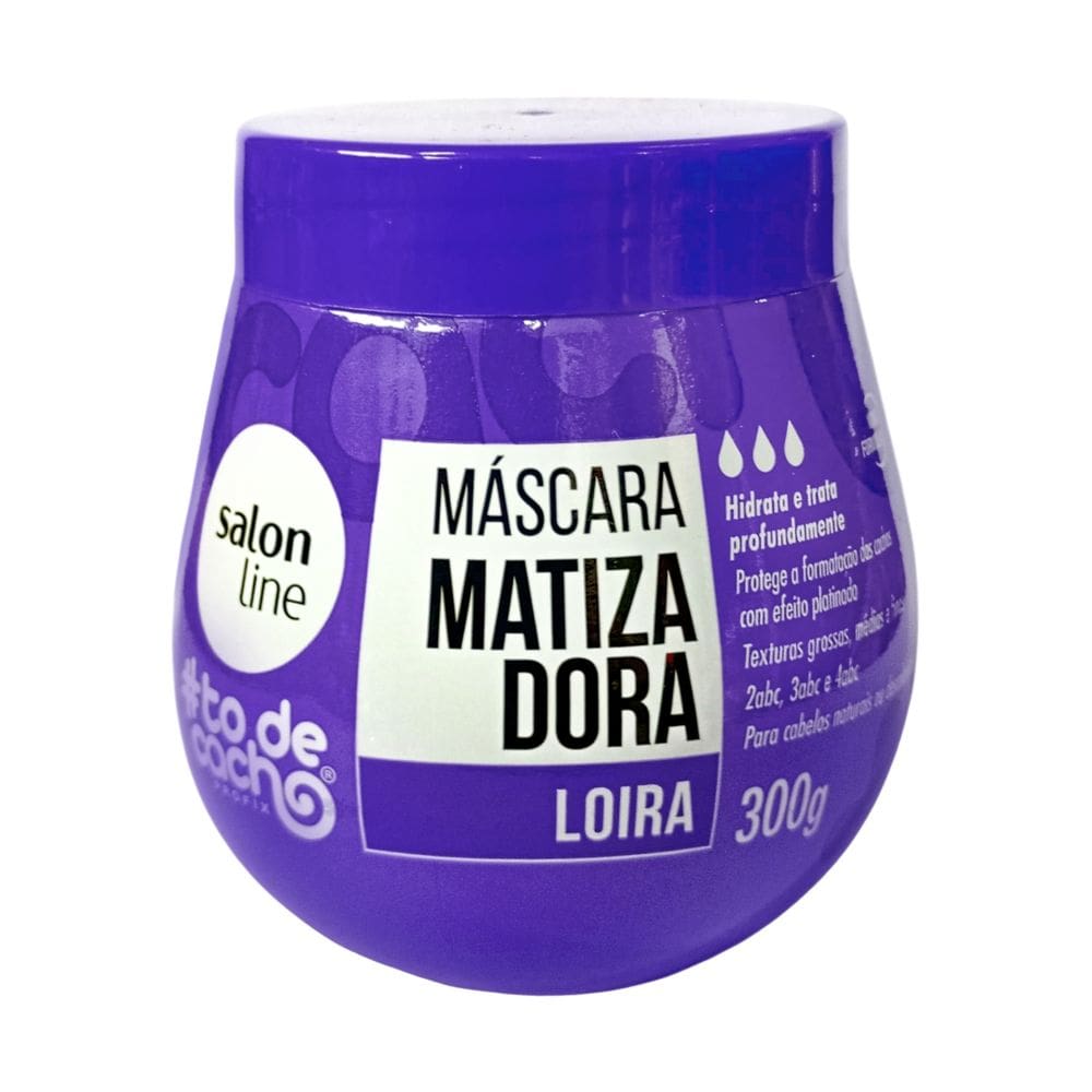 MASCARA SALON LINE TO DE CACHO MATIZADOR 300g