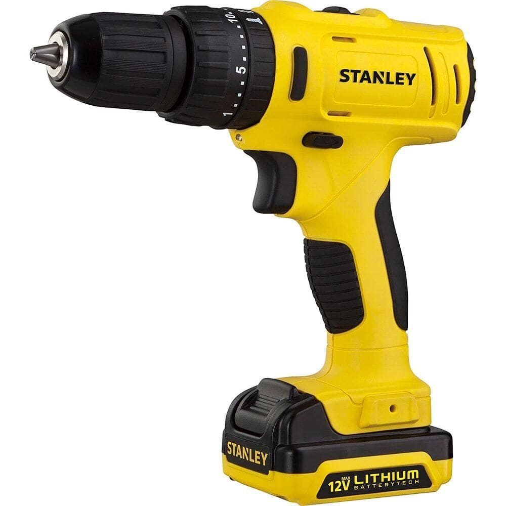 Furadeira Parafusadeira Stanley SCH121S2K c/ Acessórios 12V