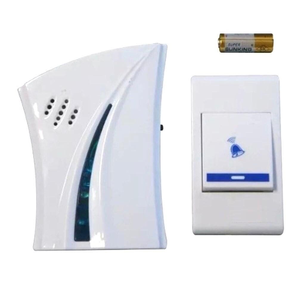 Campainha Sem Fio Residencial Alcance 100 Metros Resistente a Água