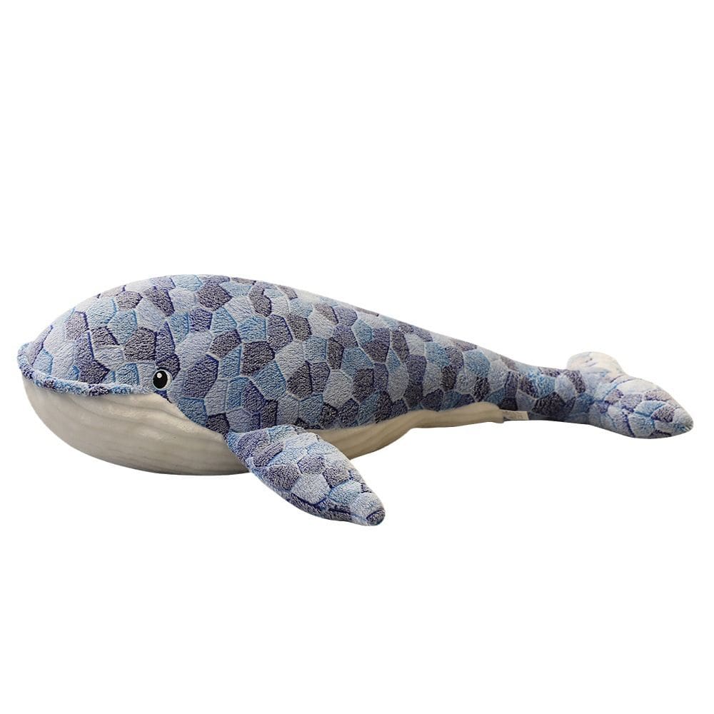 Brinquedo de pelúcia, desenho animado, baleia azul, boneca de bicho de pelúcia de 20 cm