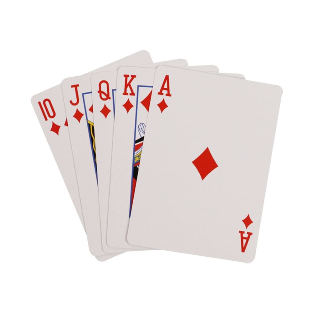 Truque de cartas de transformação Straight Flush Routine Magic Poker
