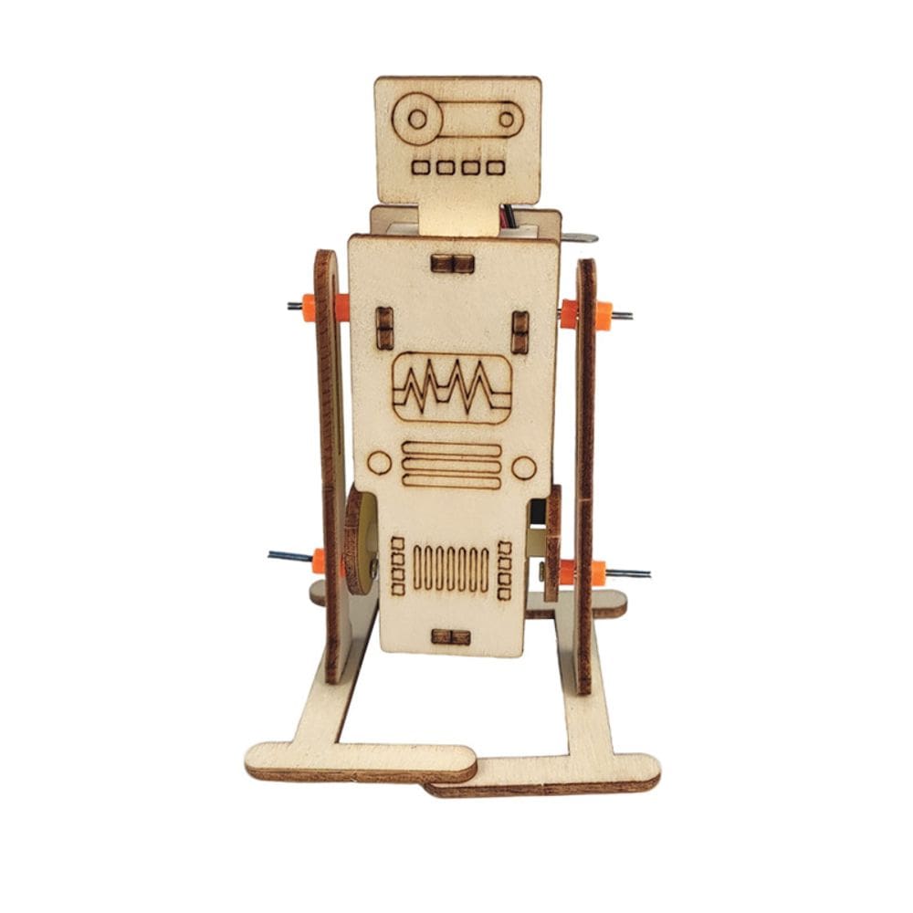 Kit de experimentos científicos DIY Walking Robot Wooden Biped Robo