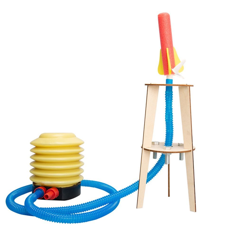 Kit de experiências científicas do Air Rocket Launcher para crianças - Woode