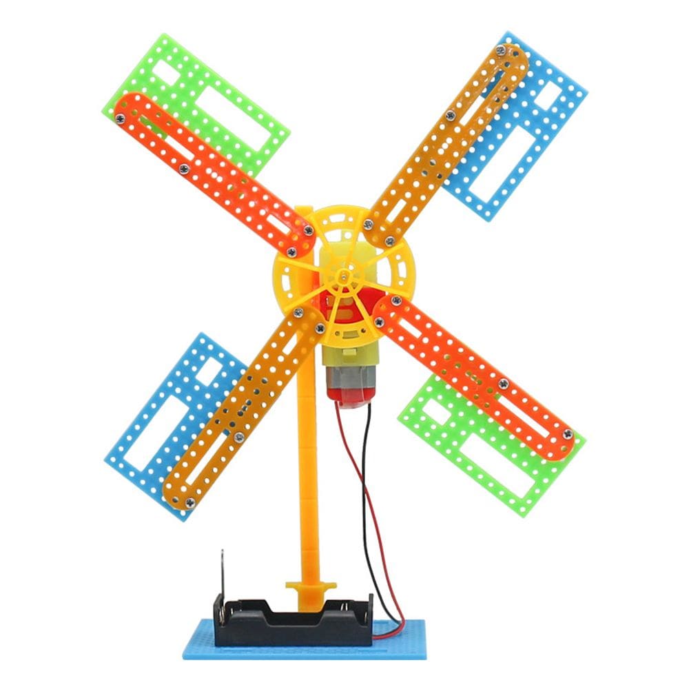 Kit científico de moinhos de vento para experiências científicas STEM para crianças com mais de 8 anos