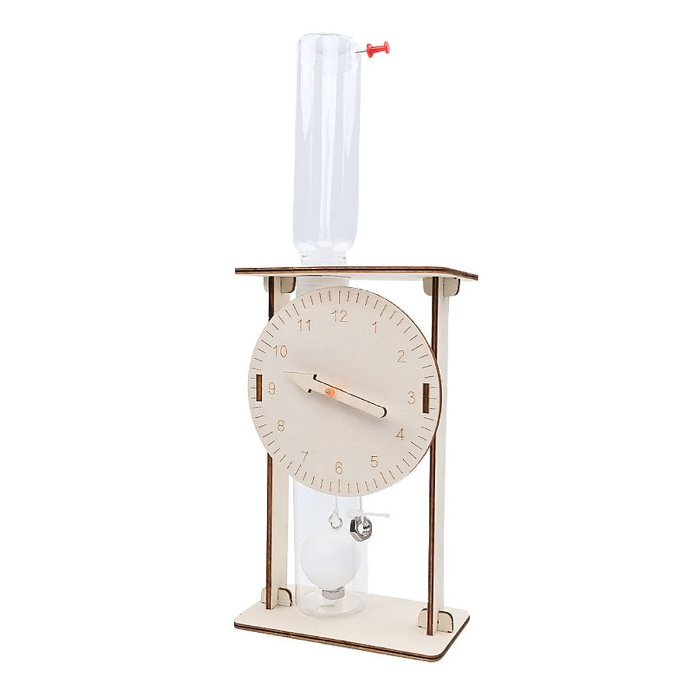 Kit de experimentos científicos DIY Water Clock Wooden STEM Kids 8-14
