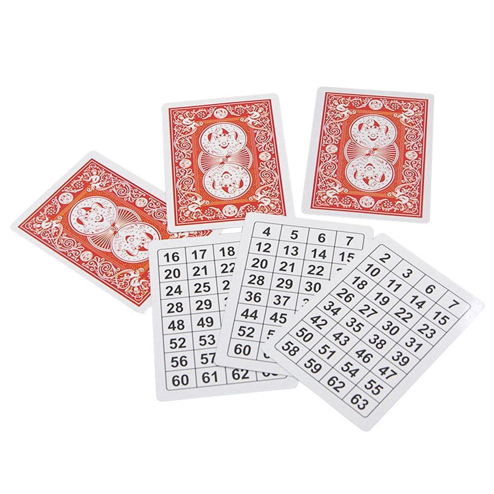 Baralho de cartas Magic Trick Mystery Number para crianças