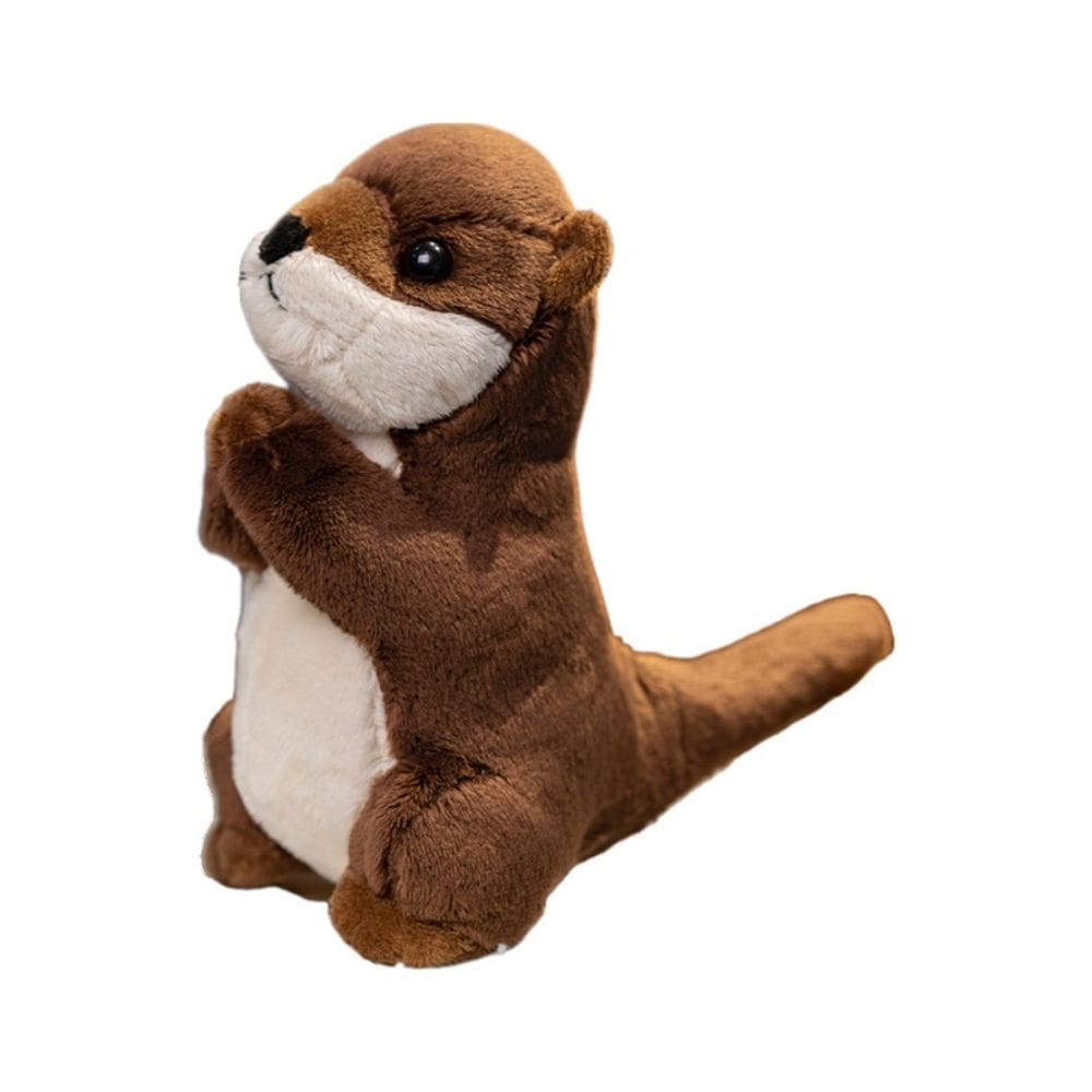 Boneca de pelúcia Stuffed Otter Plush Toy, desenho animado, 19 cm para crianças