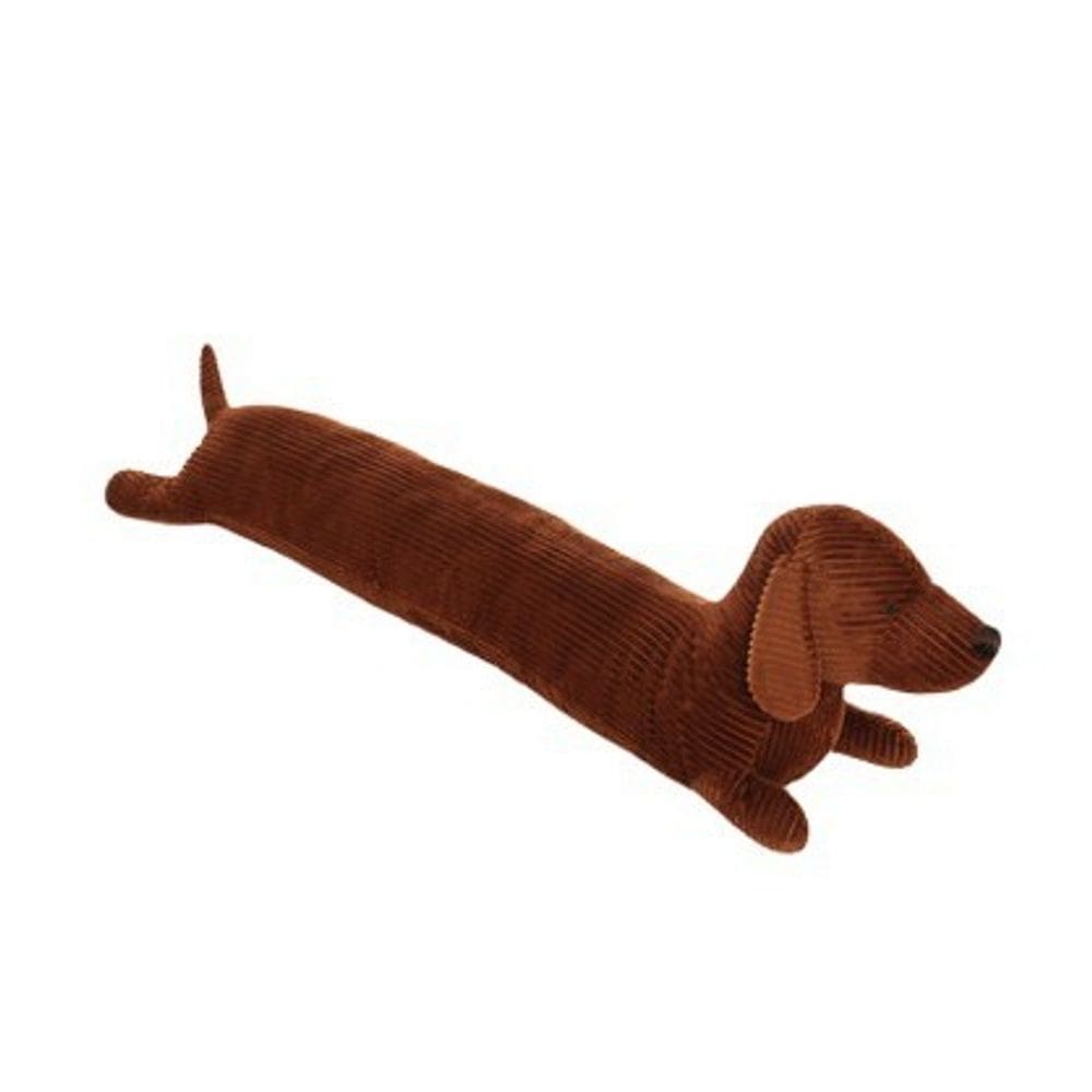 Boneca de brinquedo de pelúcia Dachshund, comprida, 50 cm, fofa e macia, cachorrinho de pelúcia