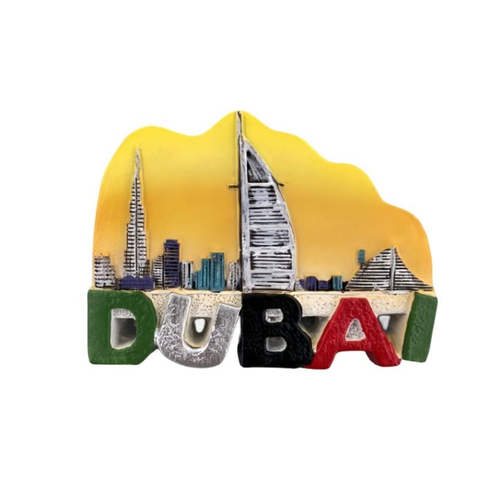 Fridge Magnet Dubai Landmark 3D Creative Architectural Design