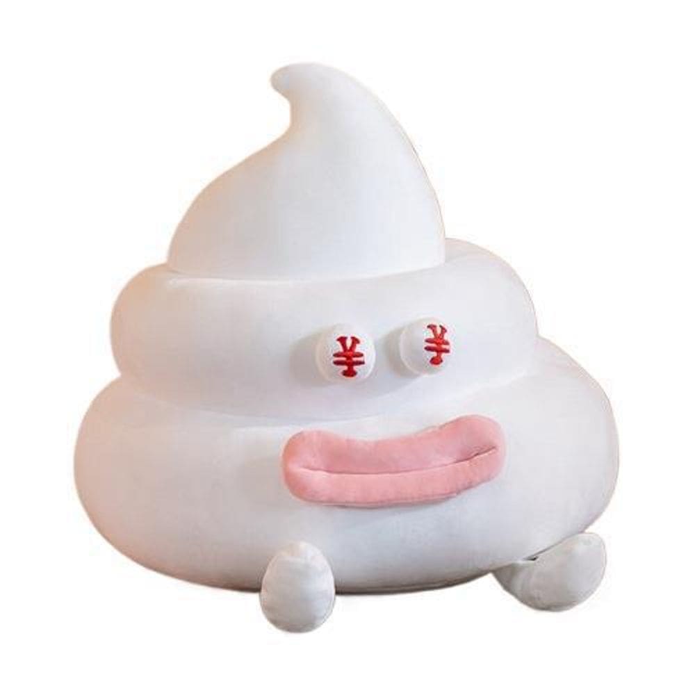 Brinquedo de pelúcia Funny Poop Design de 35 cm para crianças e amantes da diversão