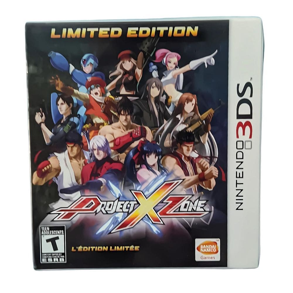 Jogo Project X Zone Limited Edition Nintendo 3Ds