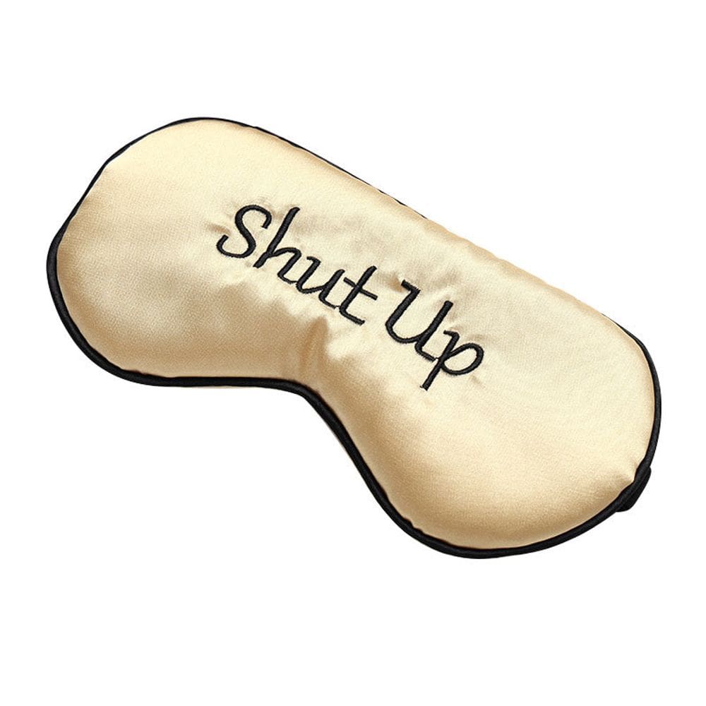 Máscara de dormir Shut Up Soft Artificial Silk para mulheres