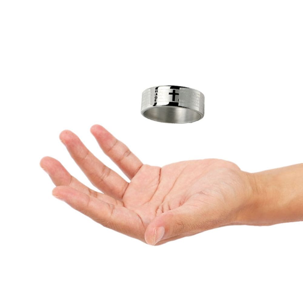 Anel flutuante Trick Cool Levitation Magic Prop Metal 20g