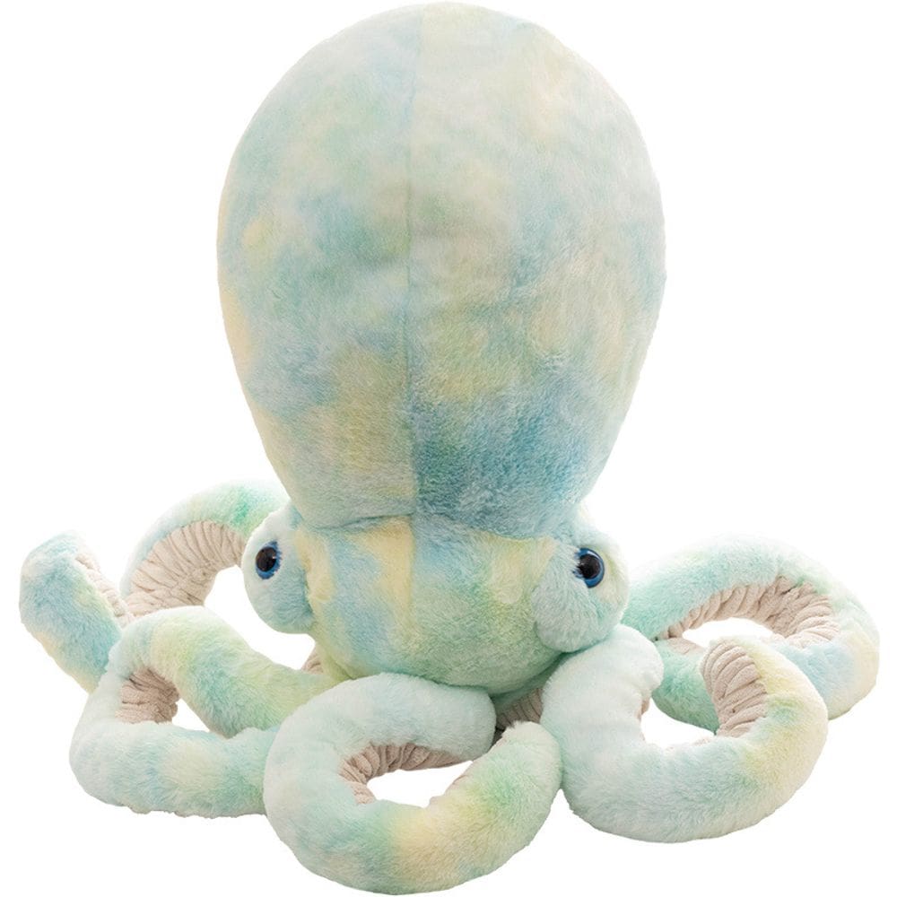 Boneca de pelúcia de pelúcia Octopus Toy, desenho animado colorido de 45 cm