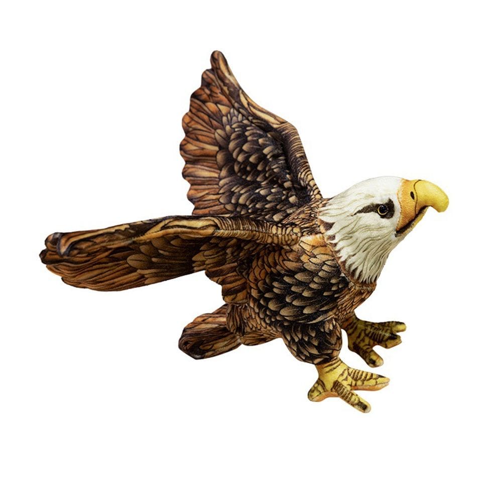 Brinquedo de pelúcia Soaring Eagle Doll, 30 cm de pelúcia, pássaro de desenho animado