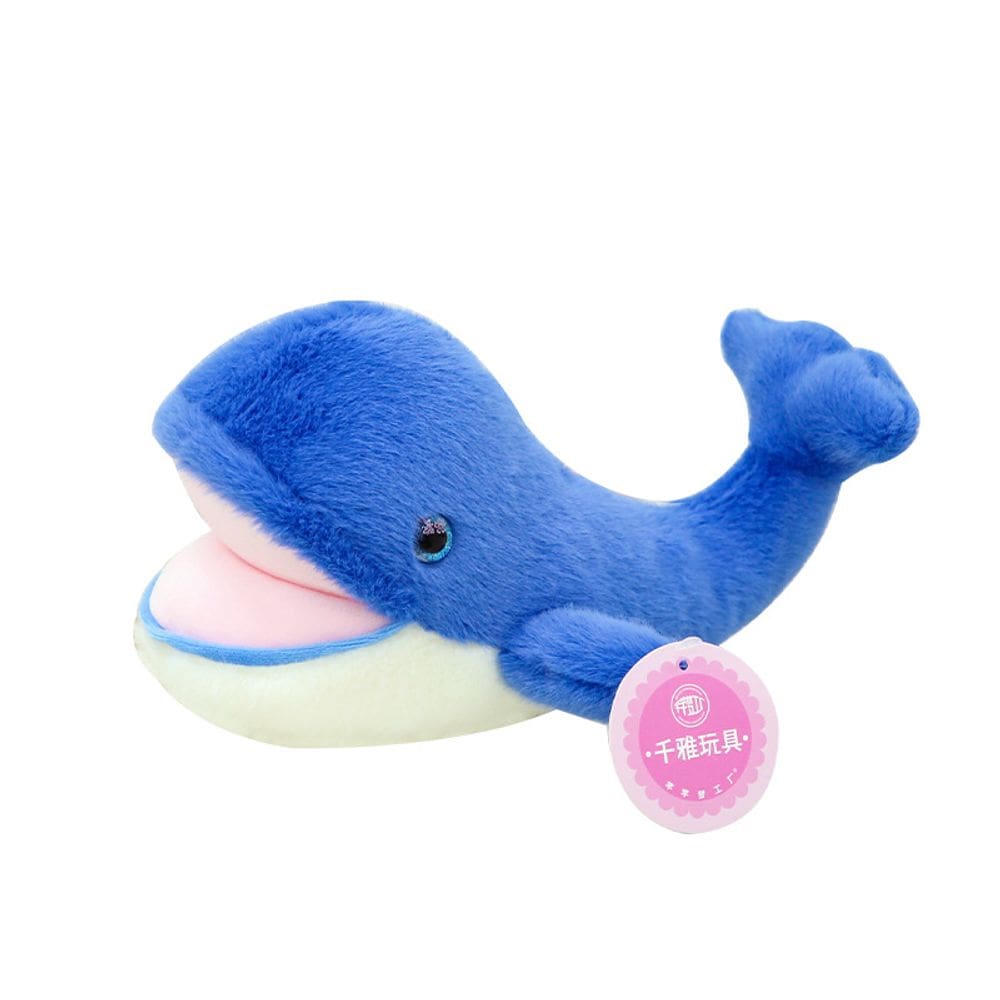 Brinquedo de pelúcia Cartoon Whale de 60 cm de pelúcia macio para crianças