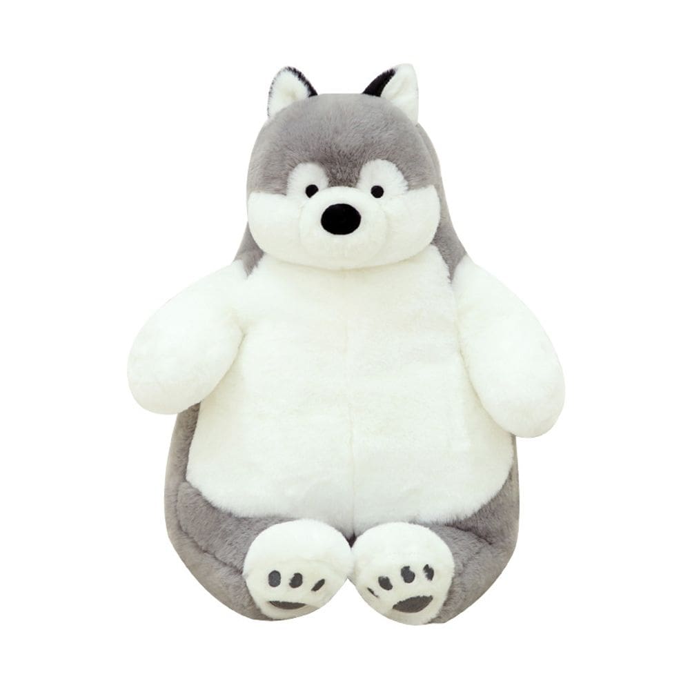 Brinquedo de pelúcia Cartoon Husky 60 cm de pelúcia macio para crianças