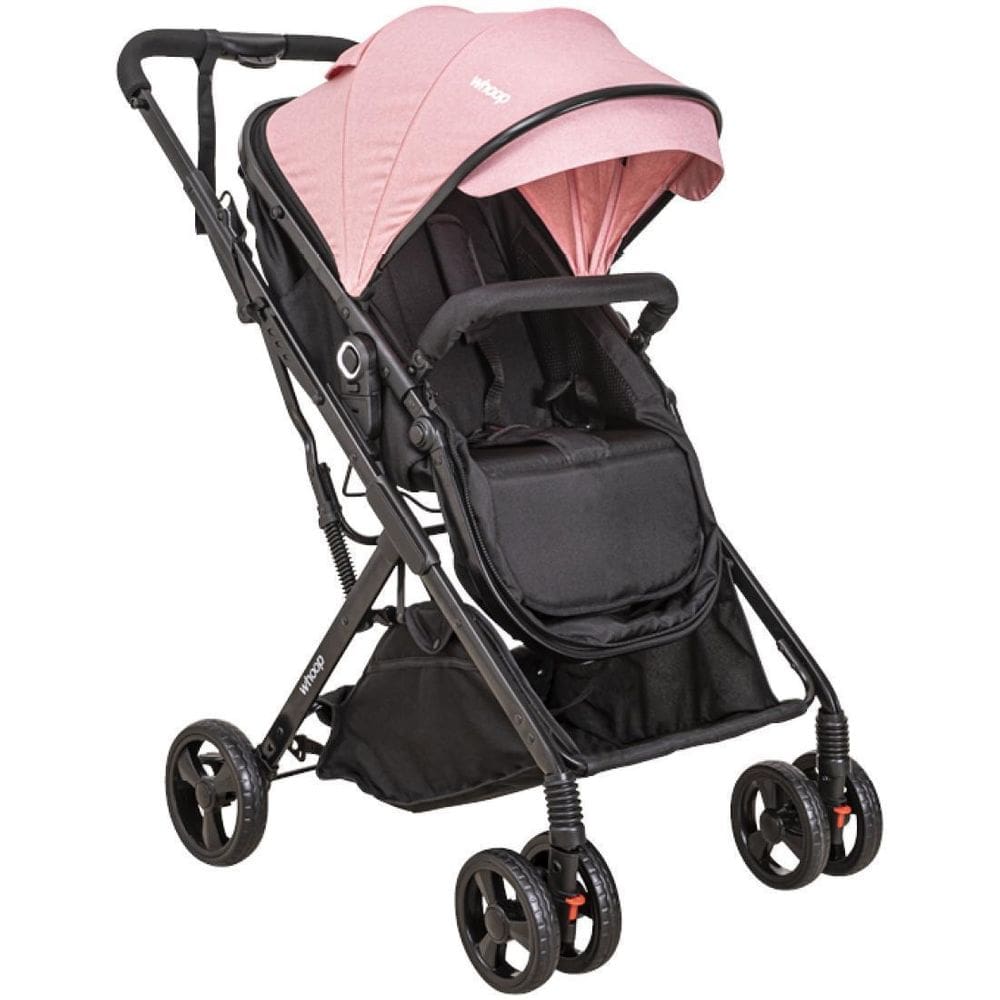 Carrinho De Bebê Kiddo Vox Melange Rosa