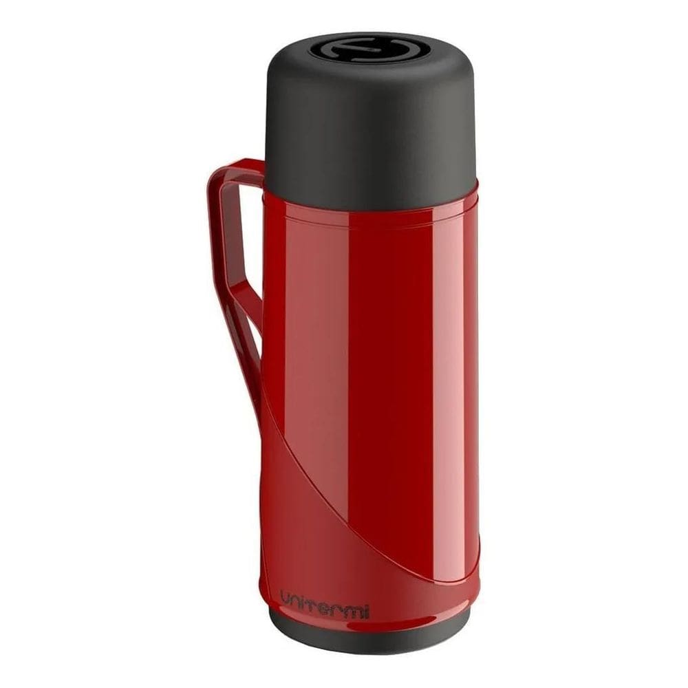 Garrafa Térmica Unitermi Roma 1 Litro Vermelha