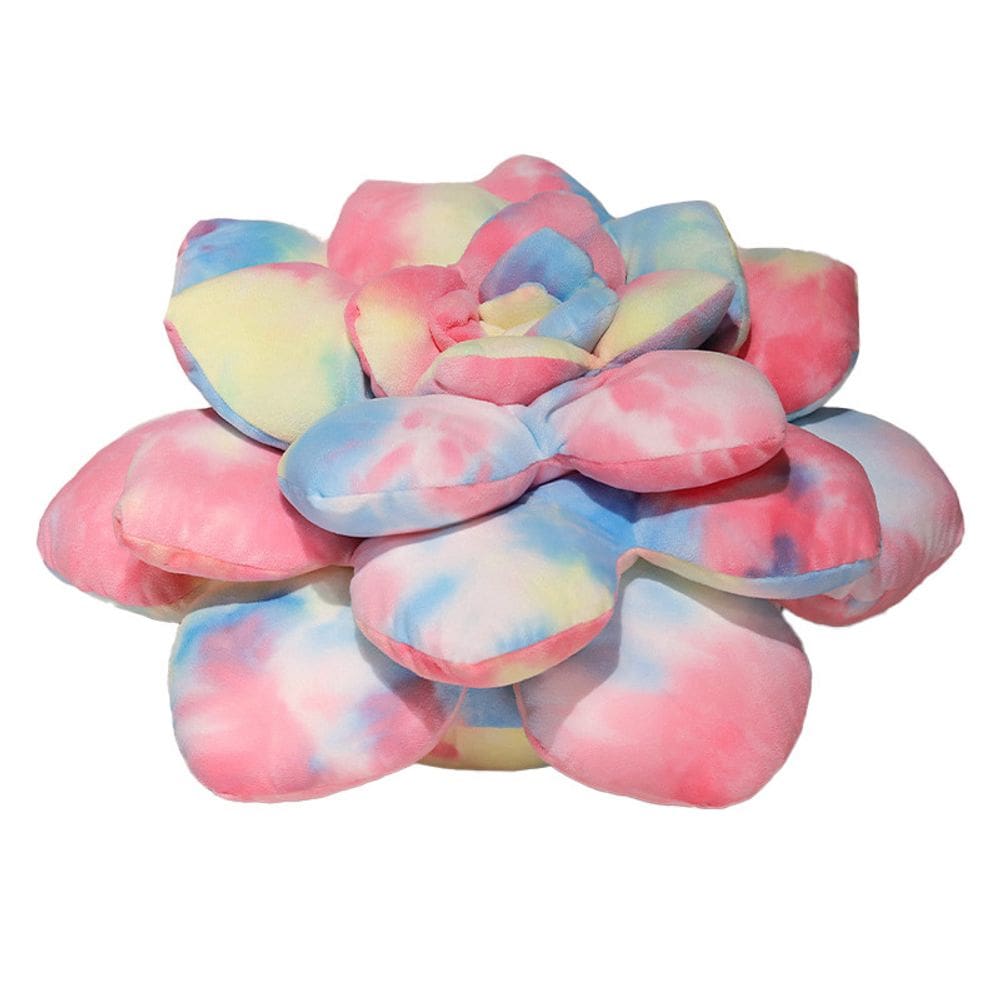 Boneca de pelúcia Suculent Cartoon Rainbow Tecido 35 cm