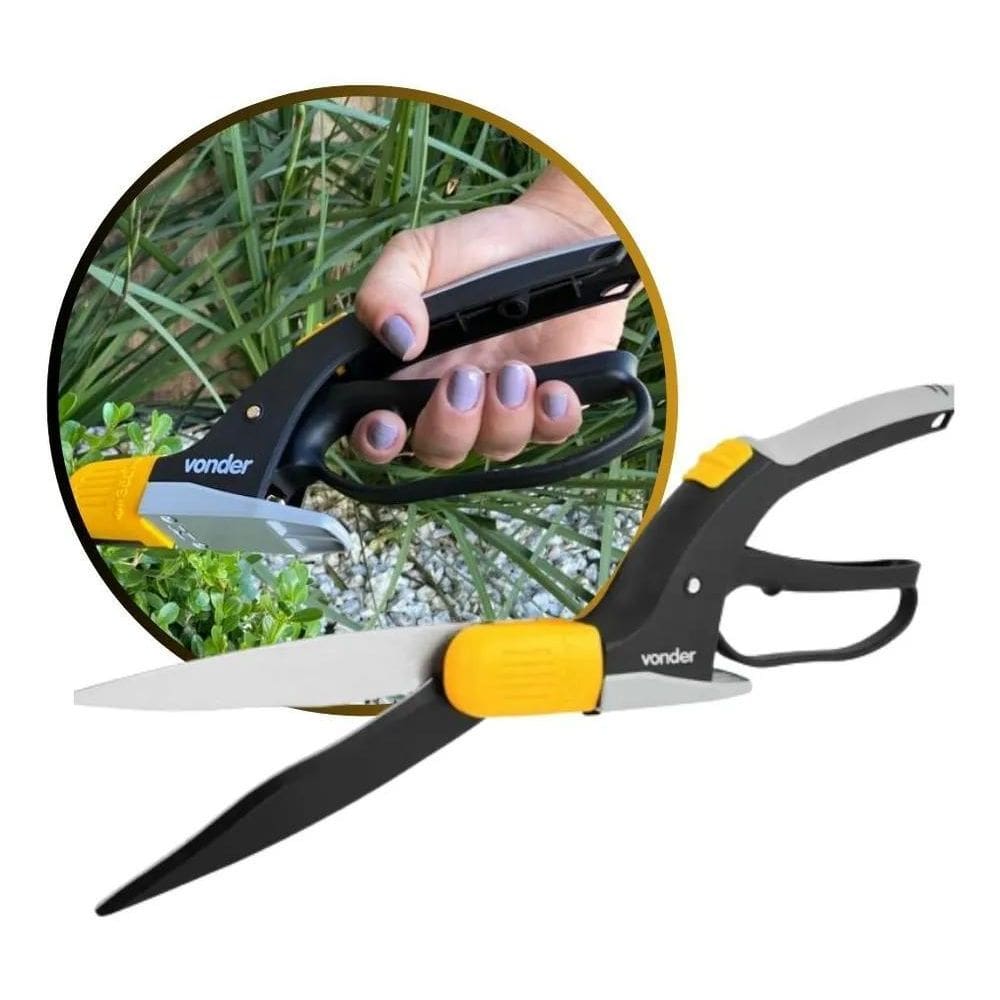 Tesoura Cortador Buchinho Grama Mato 360 Vonder