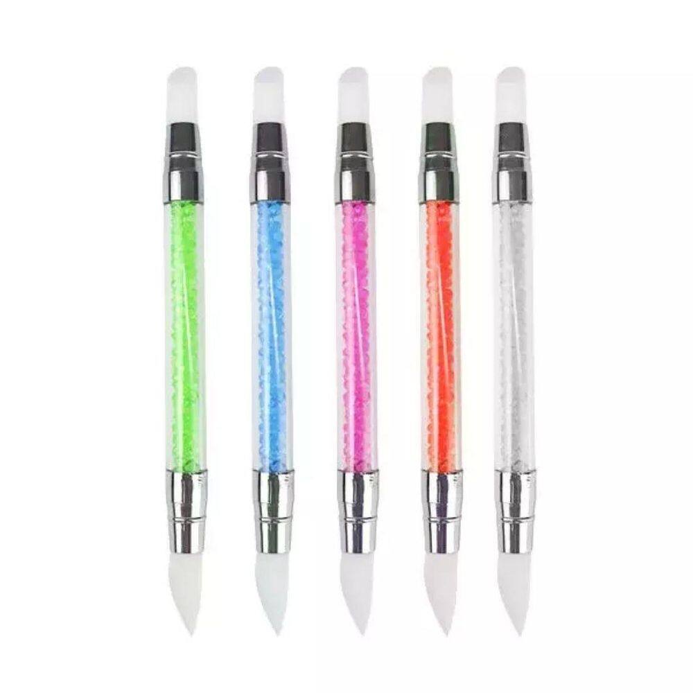 Espátula De Silicone Para Unha 14Cm Cores Diversas