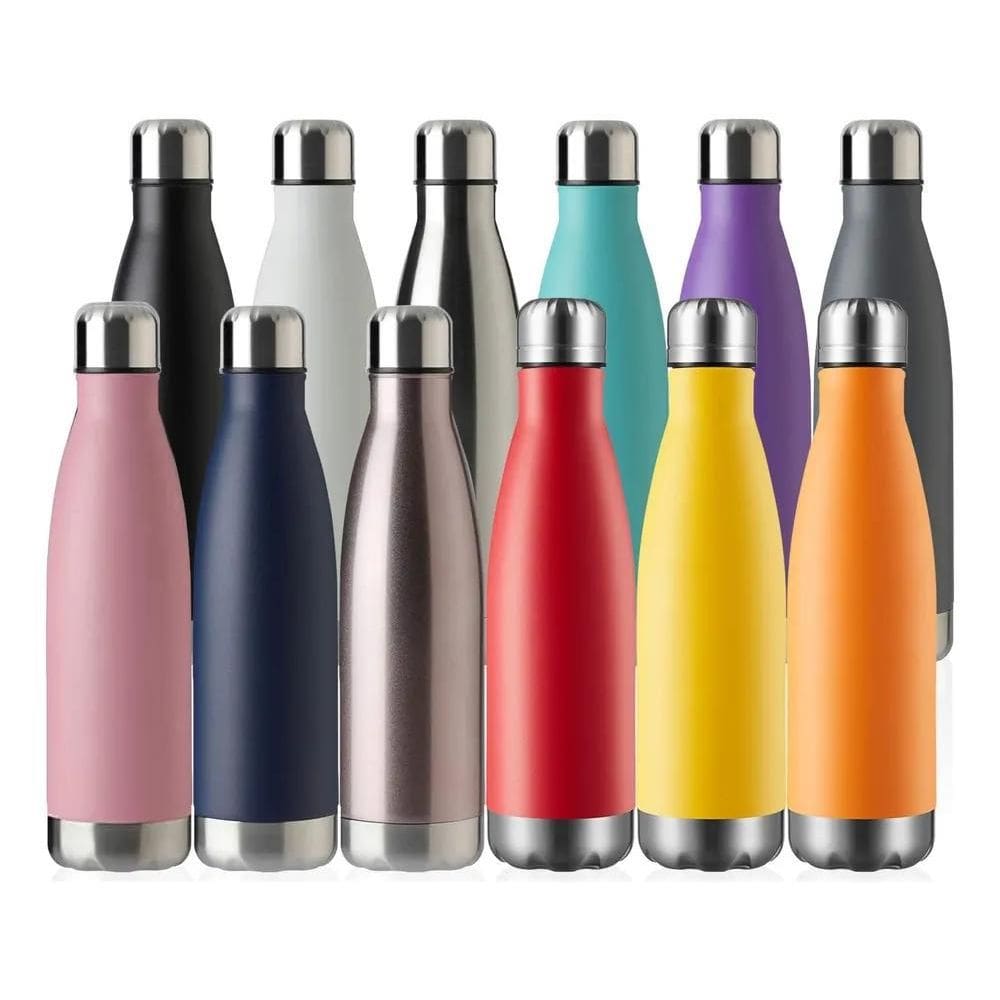 Garrafa Térmica Aço Inox Água Gelada Garantida Por 24 Horas