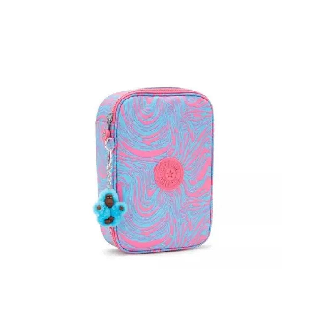 Estojo Escolar Kipling 100 Pens / Necessaire Ripple Waves