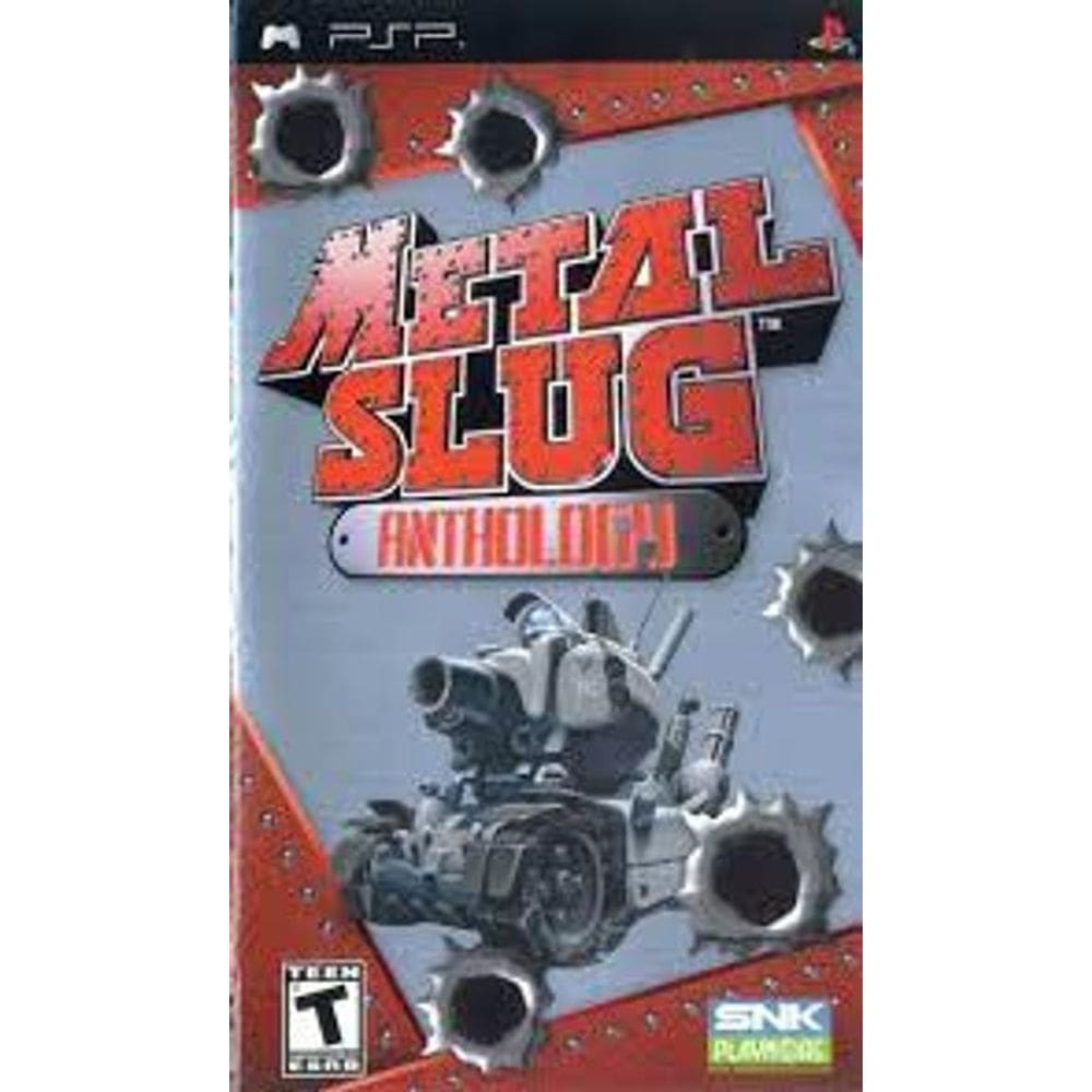 Jogo Metal Slug Anthology Novo Mídia Física Psp