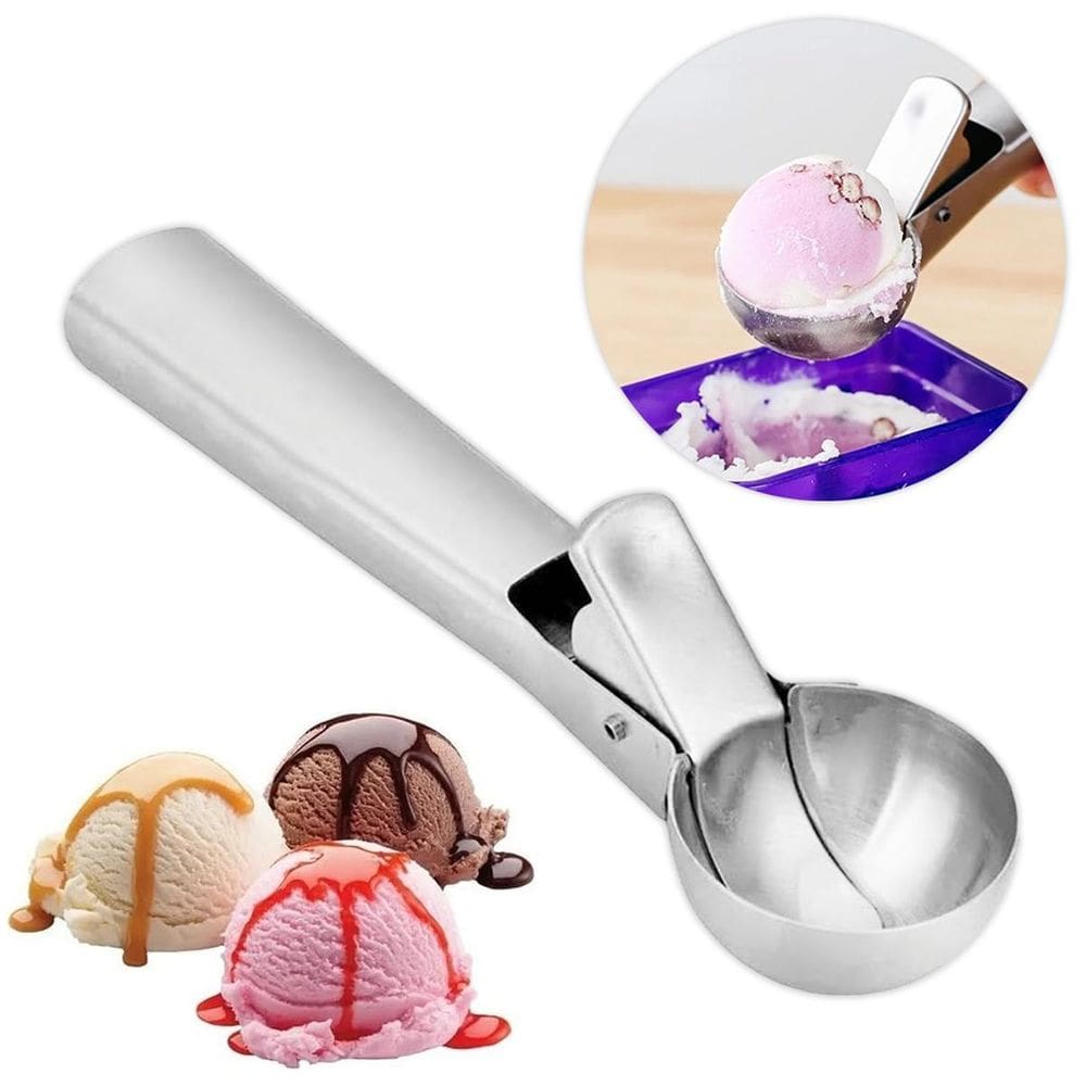 Pegador De Sorvete Aço Inox Bola