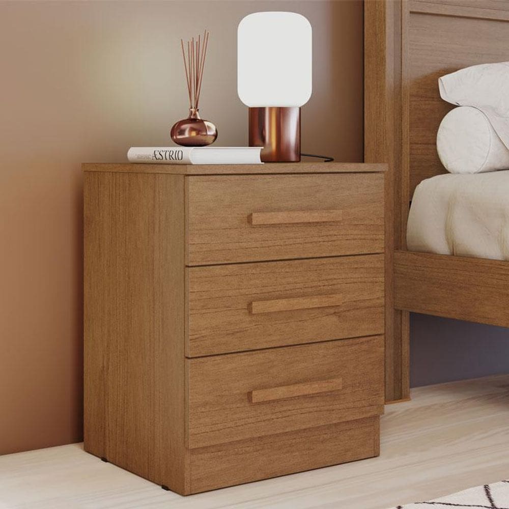 Mesa de Cabeceira Ambiente Milão Cumaru 23 - Novo Horizonte