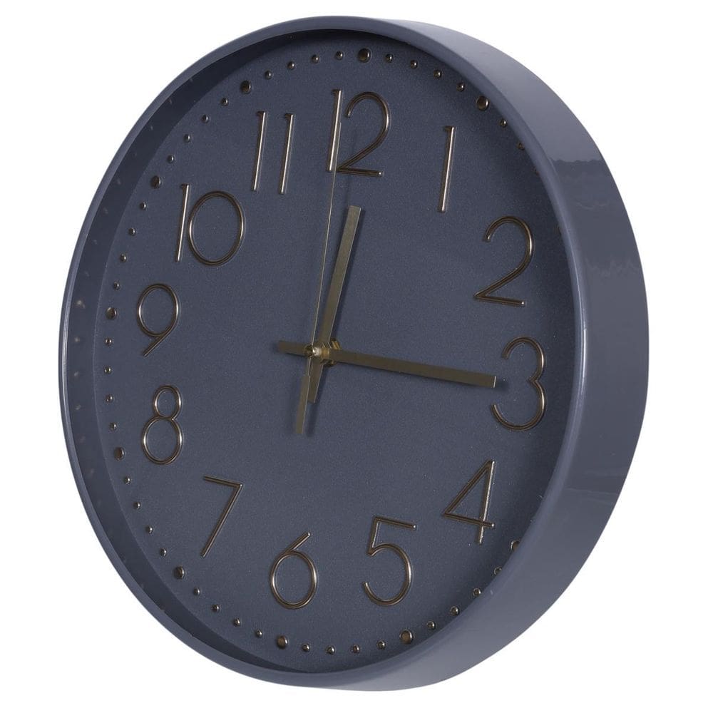 Relógio De Parede Redondo Moderno Para Sala Quarto 30Cm