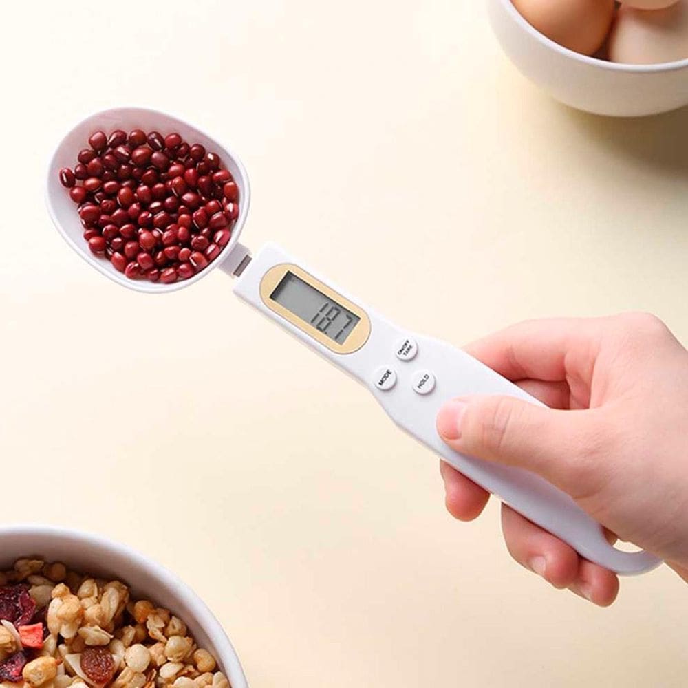 Colher Medidora Digital Para Temperos Pesagem De Alimentos
