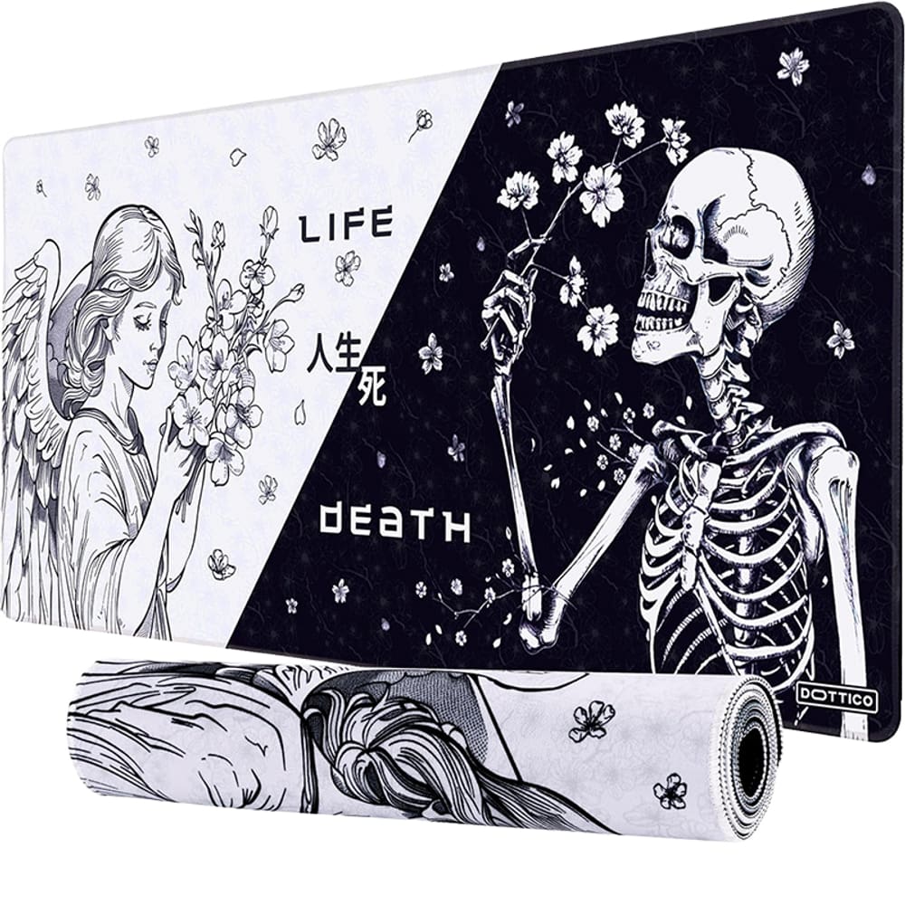 Mouse Pad Gaming Large 60x30cm com base de borracha antiderrapante