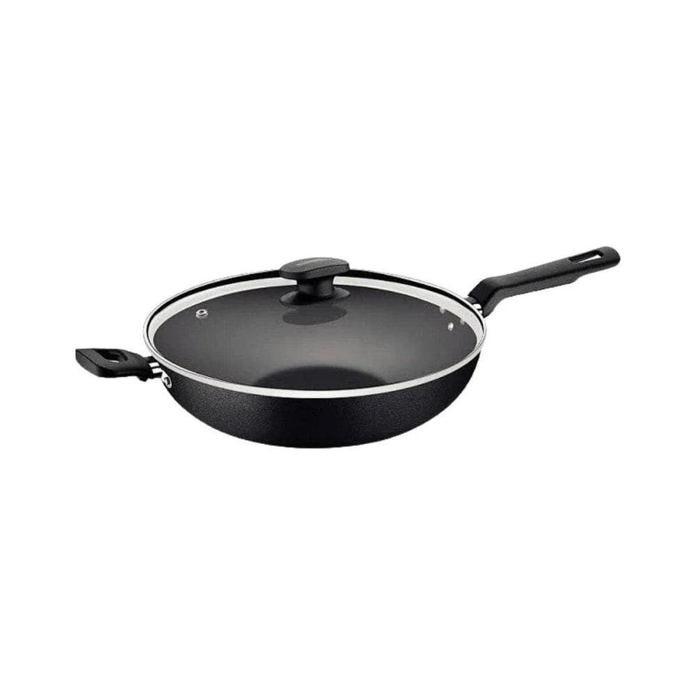 Panela Wok 28Cm 3,3L Loreto Grafite Antiaderente Tramontina