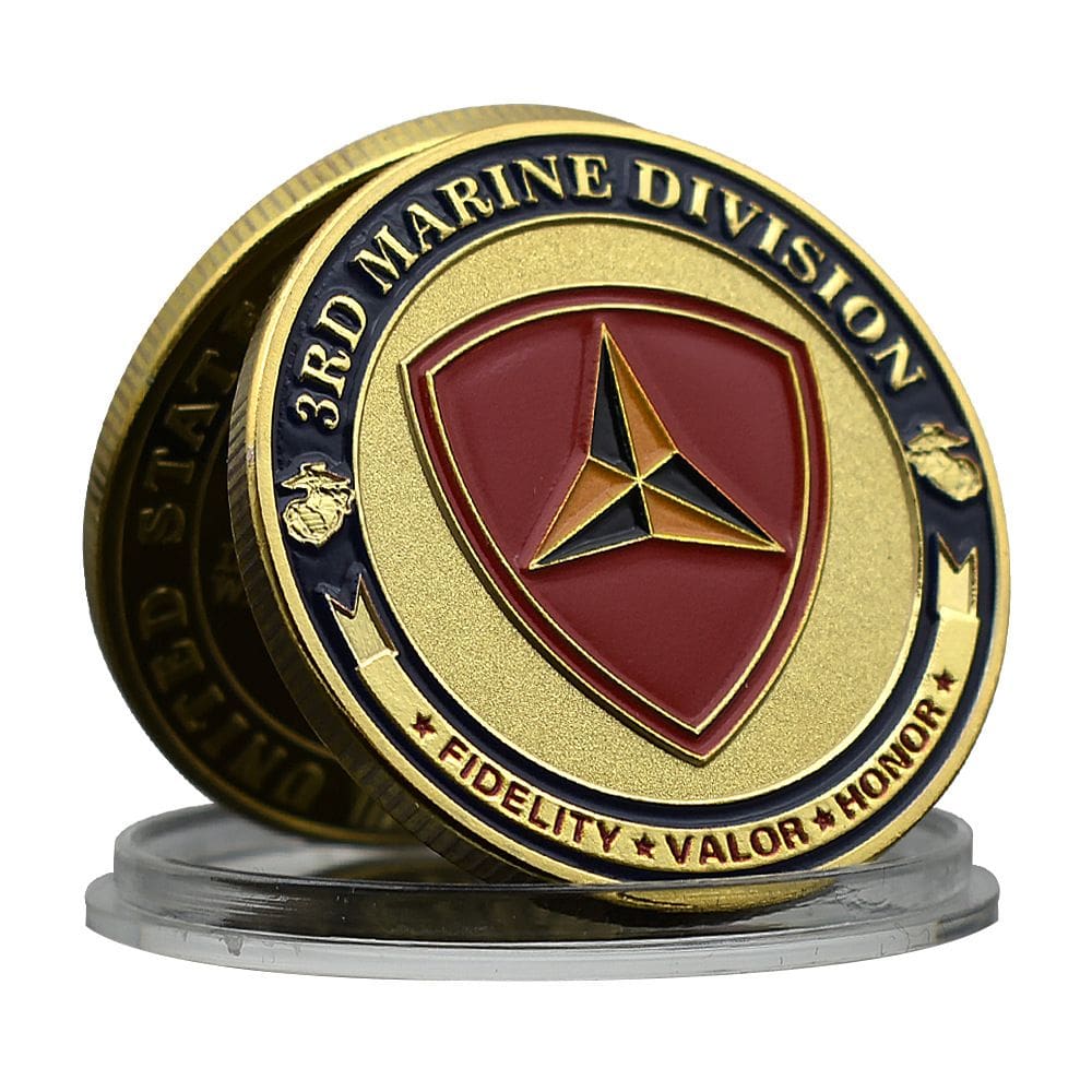 Moeda Comemorativa: Medalhão da 3ª Divisão da Marinha - Fidelity