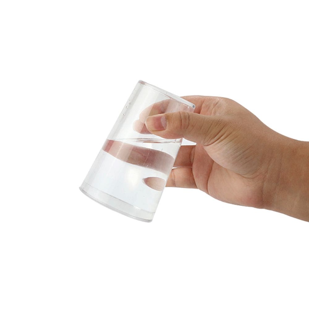 Copo de água suspenso Magic Trick Cup Antiderrame Trick