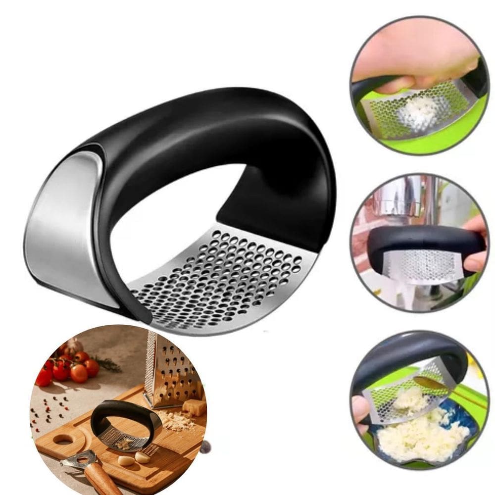Amassador Inox Para Alho Para Alho E Temperos