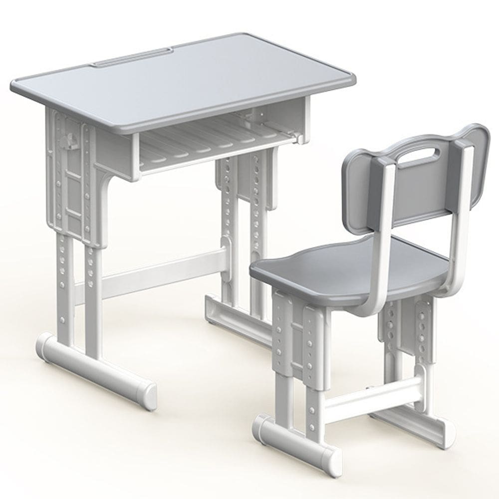 Conjunto de mesa e cadeira em miniatura: móveis de casa de bonecas em escala 1:12