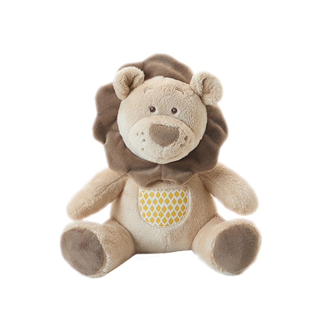 Boneco de pelúcia macio, boneco de leão, 25 cm, bicho de pelúcia