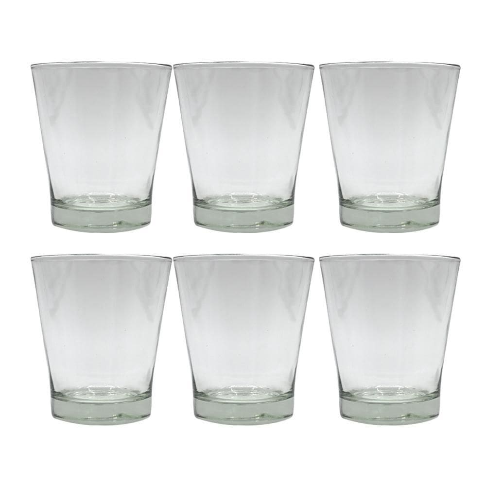 Conjunto 6 Copos Coquetel Drink Vidro Bar 357Ml