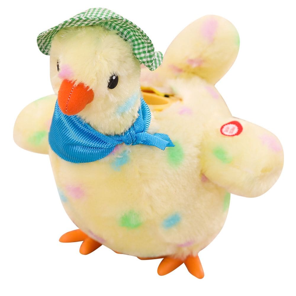 Brinquedo de pelúcia, boneca de galinha, desenho animado, frango engraçado, 30 cm, recheado