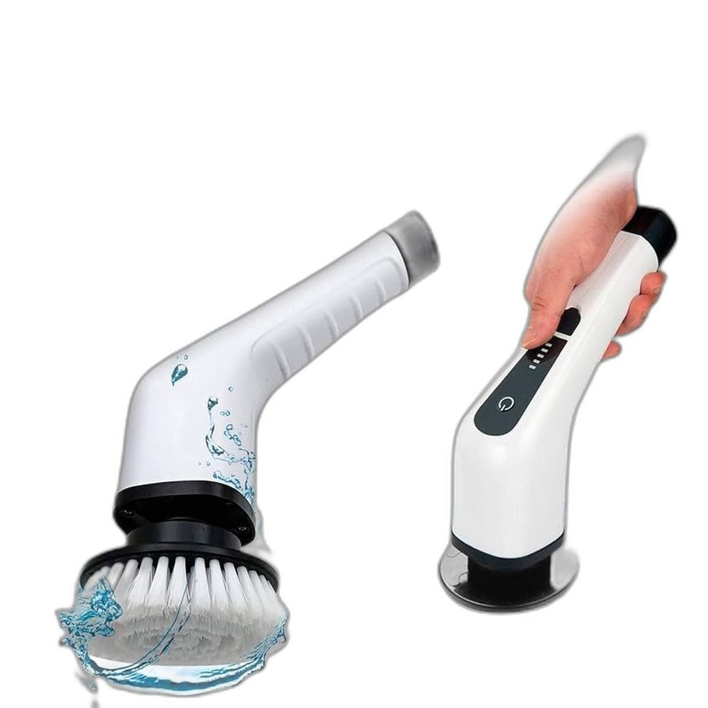 Esfregão Elétrico Giratório 360 Recarregável Multiuso