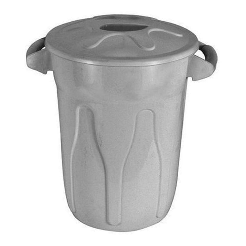 Cesto Plástico 40L Com Tampa  Cr40