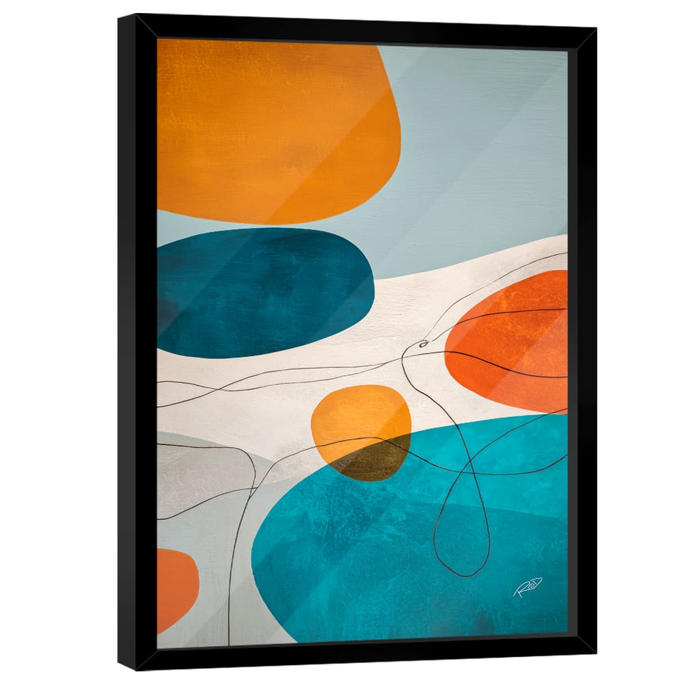 Quadro Decorativo Abstrato Cores