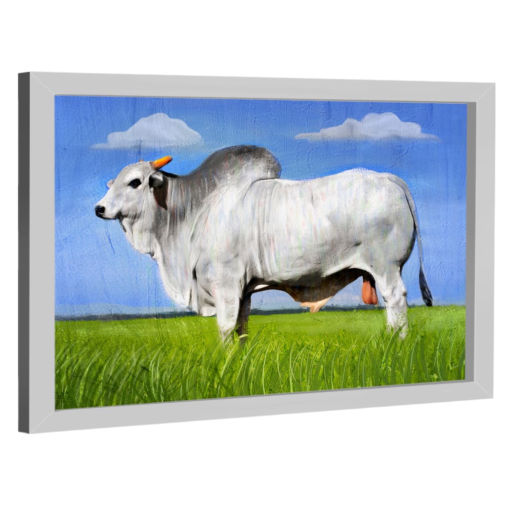 Quadro Decorativo Gado Nelore
